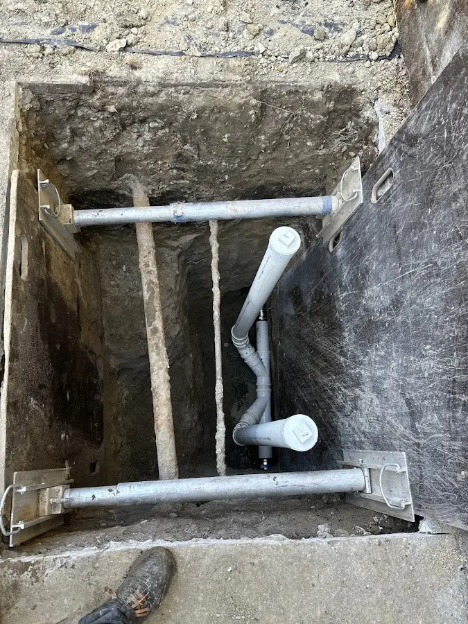 Experienced plumber completing Gas Line Repair work in Canton